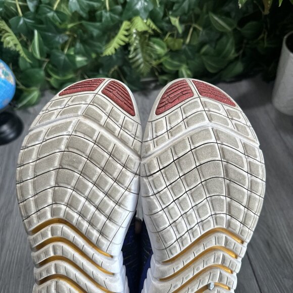 Nike Free Run 5.0 Men’s Size 7 Blue White Black Concord Road Running Shoes - Picture 8 of 9